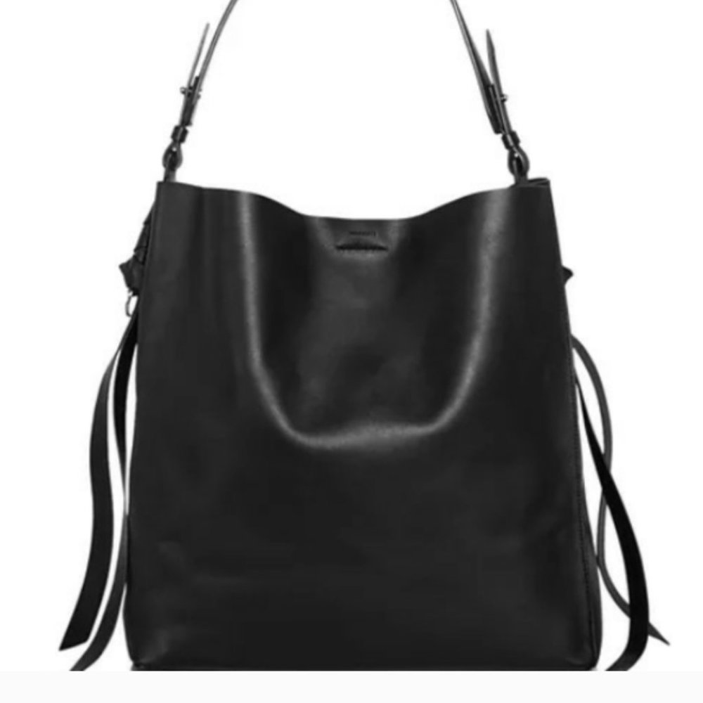 AllSaints Leather Tote